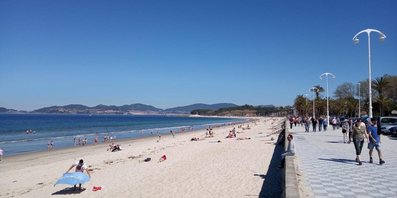Apartamento Casa Beiramar, parking gratuíto Vigo Exterior foto