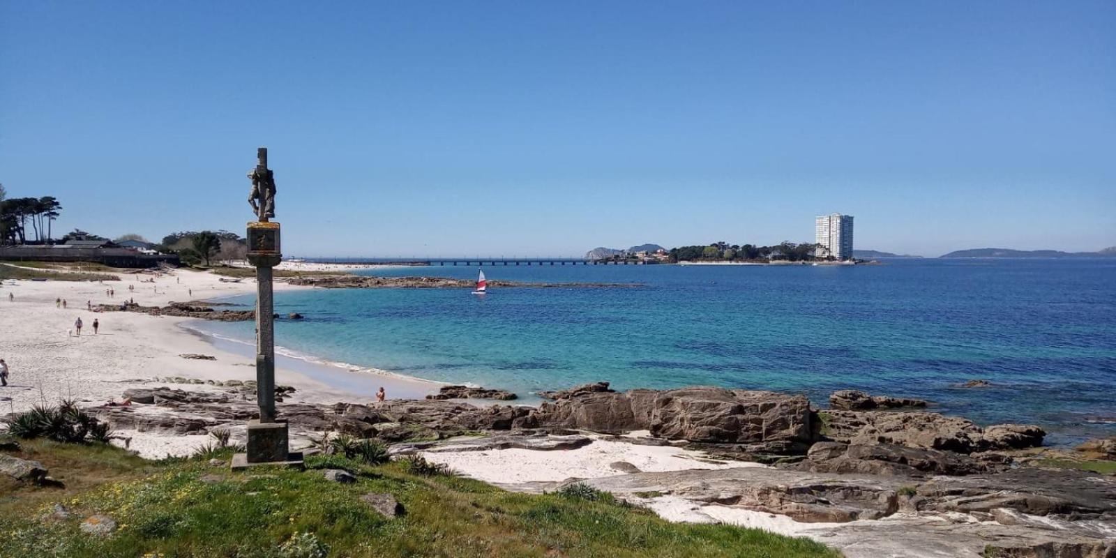 Apartamento Casa Beiramar, parking gratuíto Vigo Exterior foto